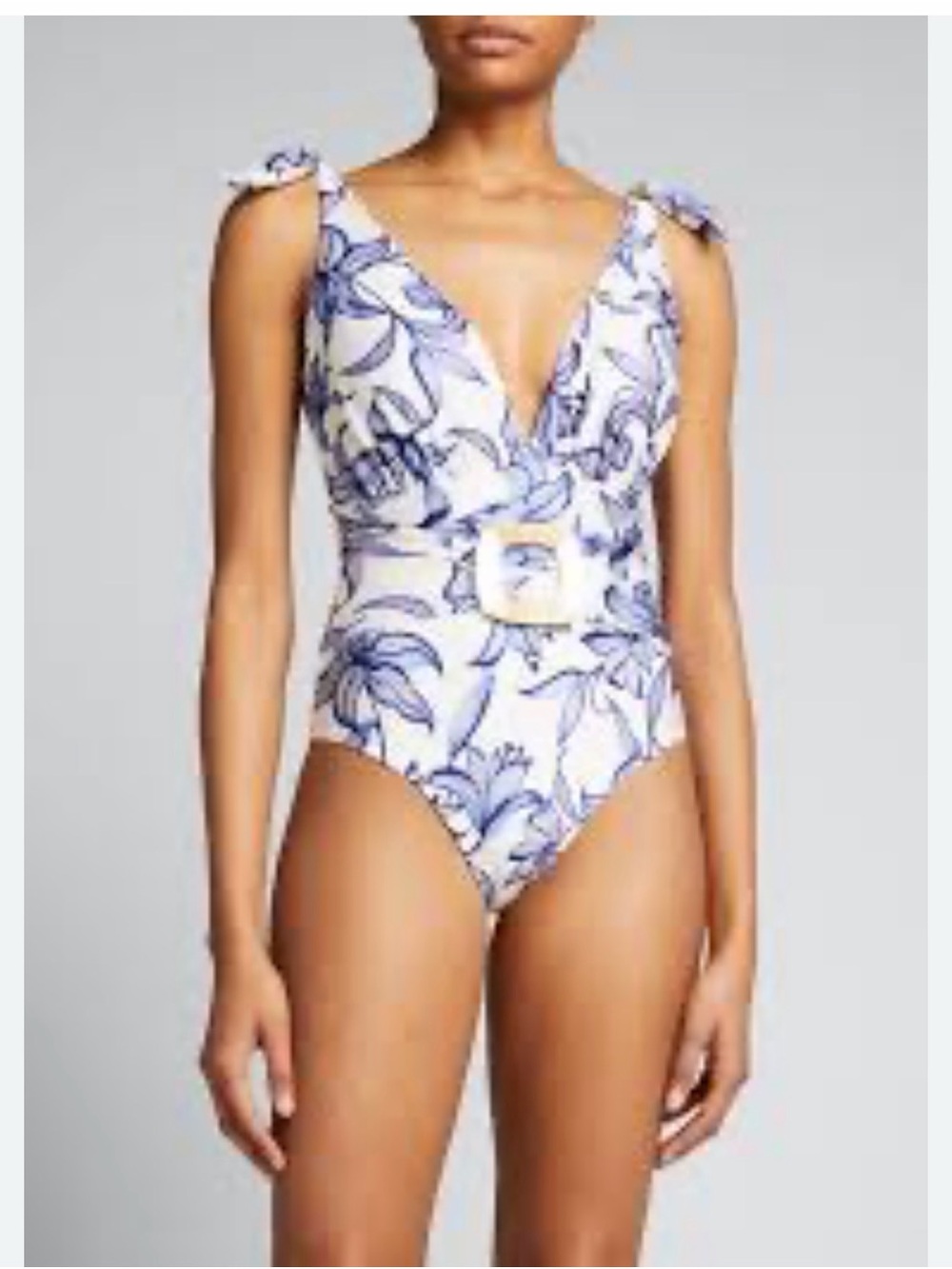 PATBO
Stargazer Plunge Belted One-Piece Swimsuit size M NWT